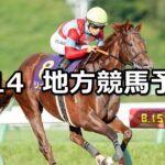 【クラスターカップ/黒潮盃】2024/8/14(水)地方競馬 穴馬予想(盛岡/大井競馬)