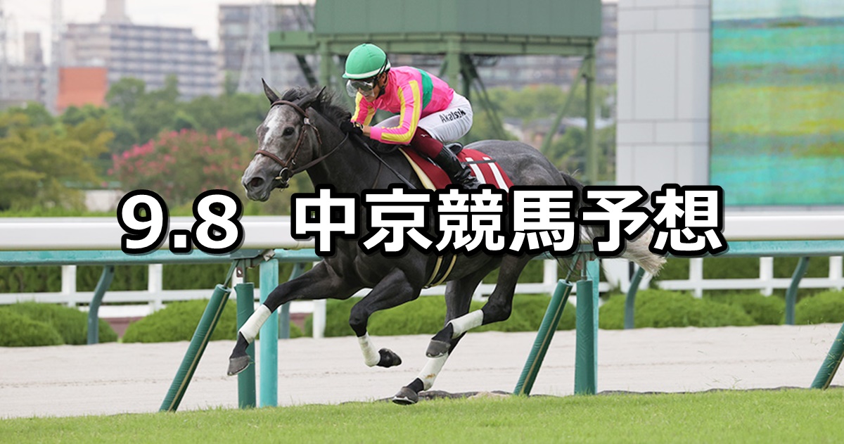 【セントウルステークス】2024/9/8(日) 中央競馬 穴馬予想（中京競馬）