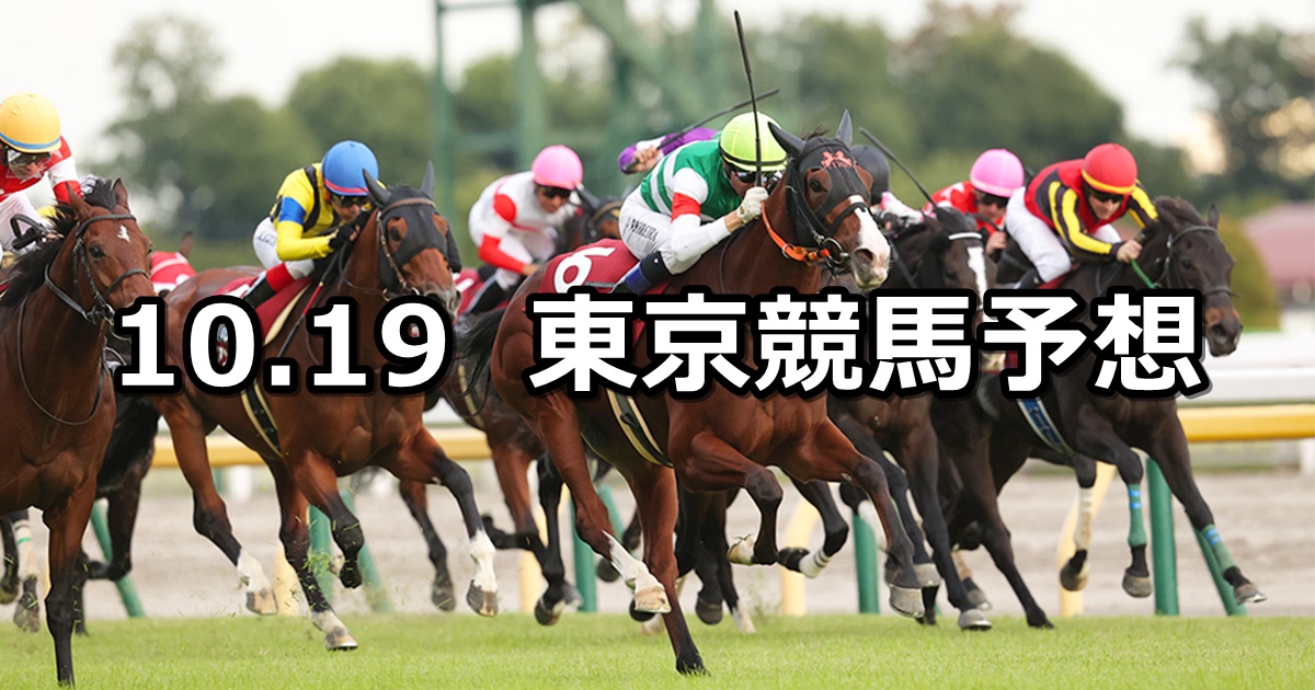 【富士ステークス】2024/10/19(土) 中央競馬 穴馬予想（東京競馬）