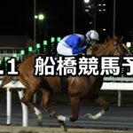 【菊花特別】2024/11/1(金)地方競馬 穴馬予想(船橋競馬)