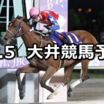 【ノベンバー賞】2024/11/5(火)地方競馬 穴馬予想(大井競馬)