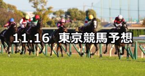 【東京スポーツ杯2歳ステークス】2024/11/16(土) 中央競馬 穴馬予想(東京競馬)