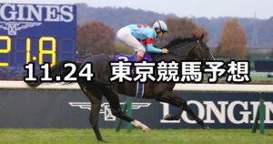 【ジャパンカップ】2024/11/24(日) 中央競馬 穴馬予想(東京競馬)