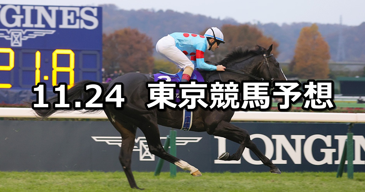 【ジャパンカップ】2024/11/24(日) 中央競馬 穴馬予想（東京競馬）