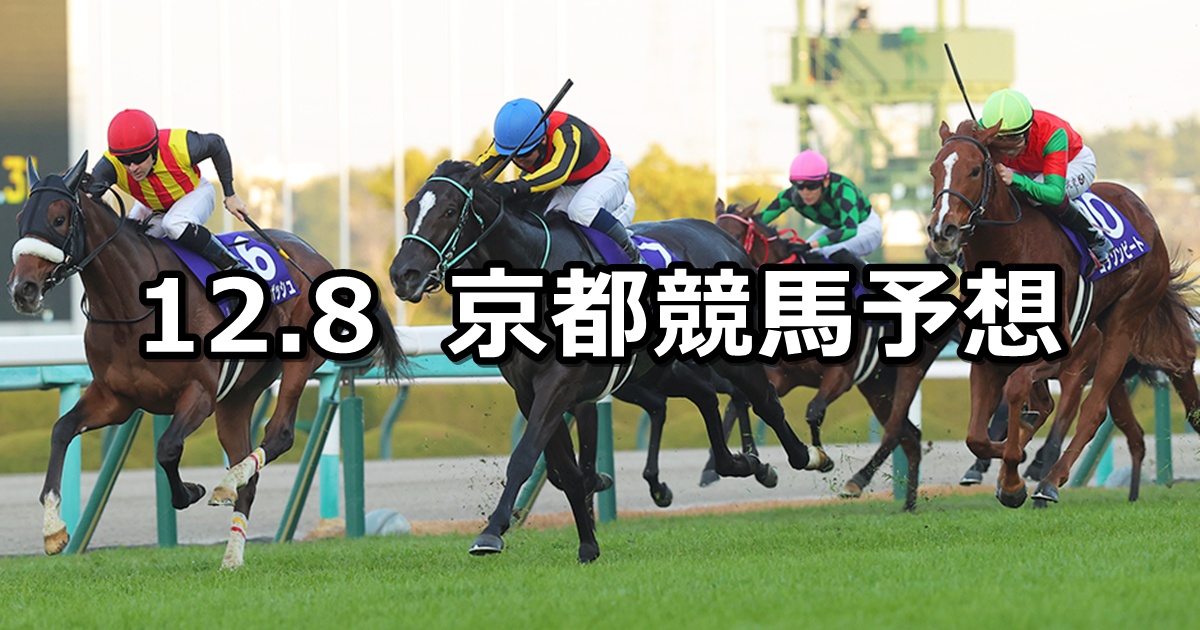 【阪神ジュベナイルフィリーズ】2024/12/8(日) 中央競馬 穴馬予想（京都競馬）