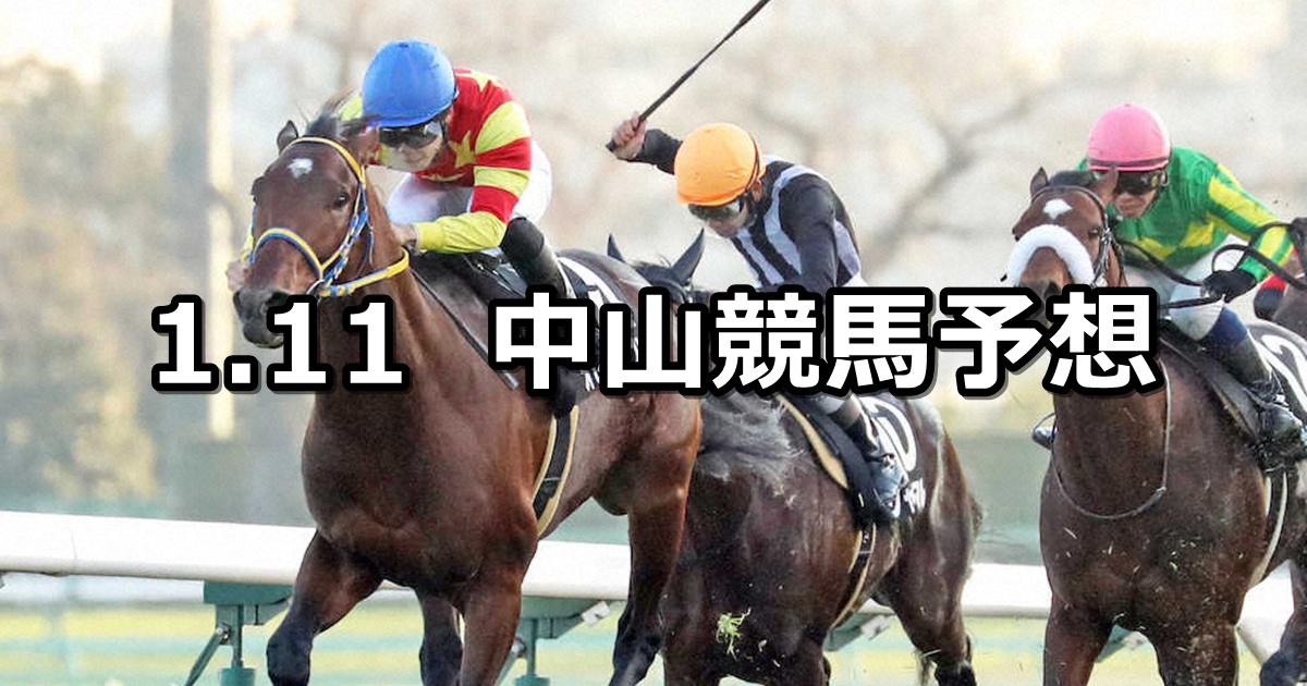 【迎春ステークス】2025/1/11(土) 中央競馬 穴馬予想（中山競馬）