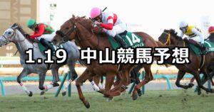 【京成杯】2025/1/19(日) 中央競馬 穴馬予想（中山競馬）