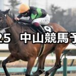 【初富士ステークス】2025/1/25(土) 中央競馬 穴馬予想(中山競馬)