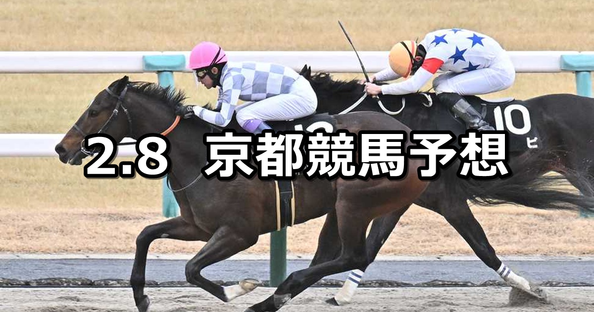 【アルデバランステークス】2025/2/8(土) 中央競馬 穴馬予想（京都競馬）