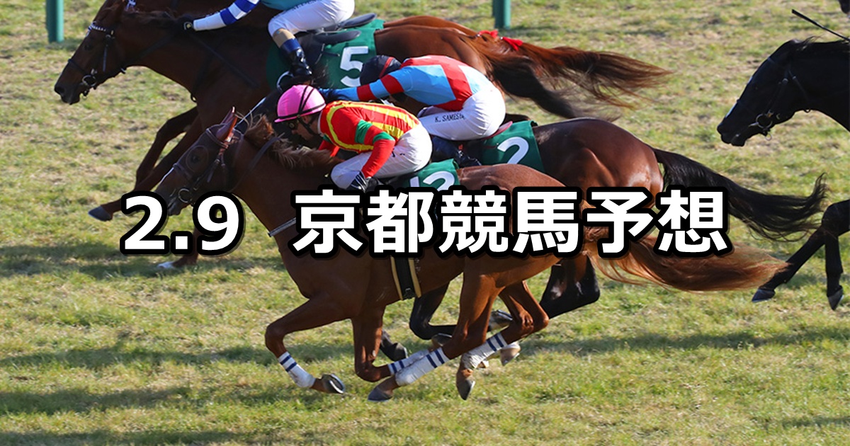 【きさらぎ賞】2025/2/9(日) 中央競馬 穴馬予想（京都競馬）