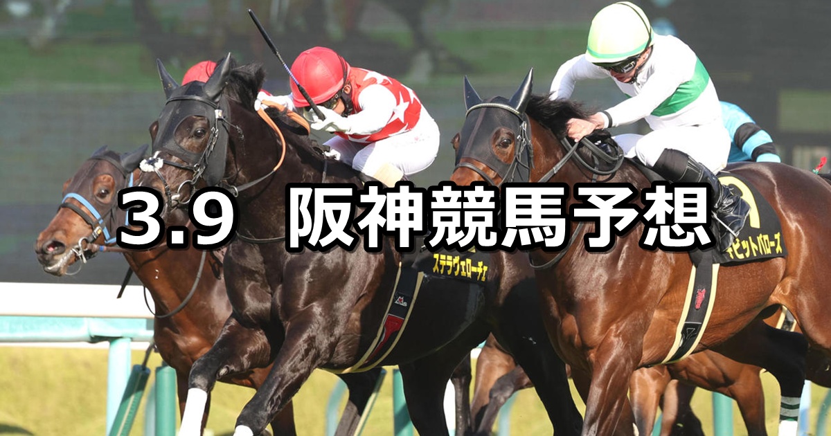 【大阪城ステークス】2025/3/9(日) 中央競馬 穴馬予想（阪神競馬）