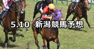 【駿風ステークス】2025/5/10(土) 中央競馬 穴馬予想(新潟競馬)