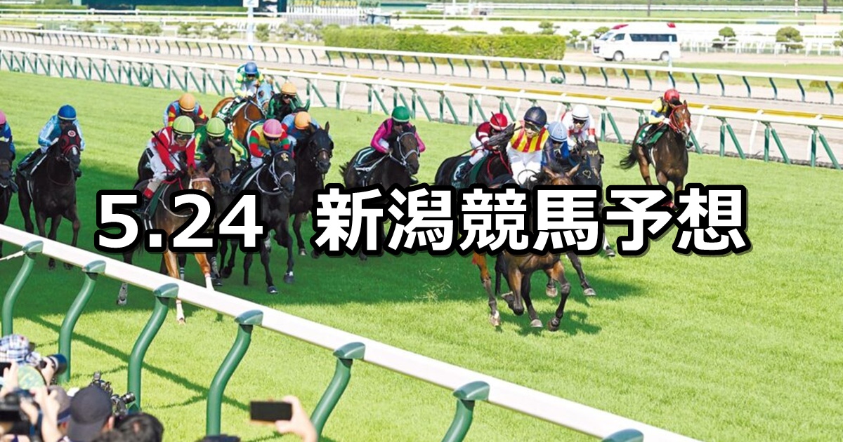 【大日岳特別】2025/5/24(土) 中央競馬 穴馬予想(新潟競馬)