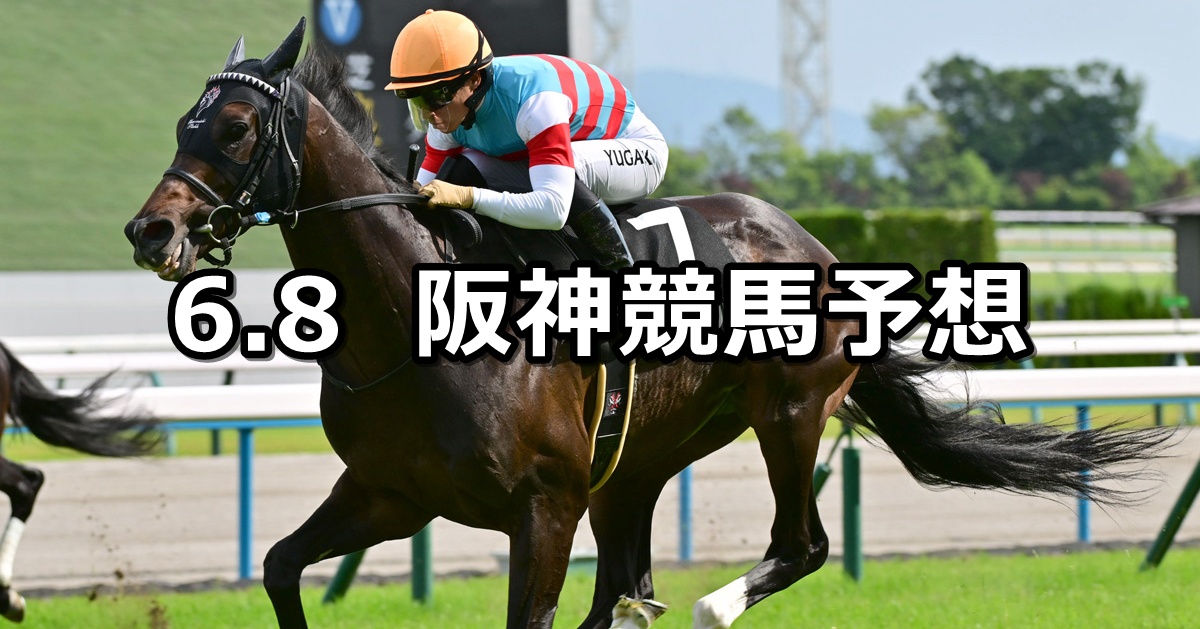 【水無月ステークス】2025/6/8(日) 中央競馬 穴馬予想（阪神競馬）