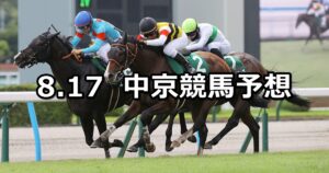 【中京記念】2025/8/17(日) 中央競馬 穴馬予想（中京競馬）