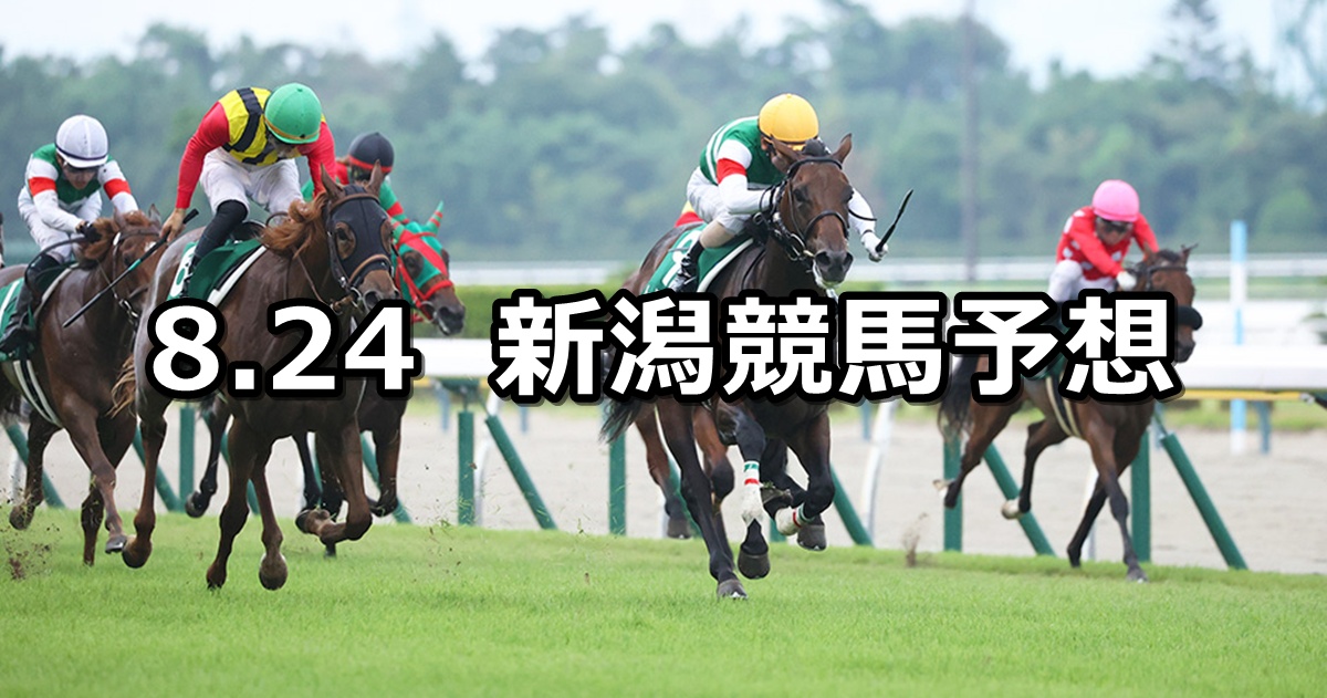 【新潟2歳ステークス】2025/8/24(日) 中央競馬 穴馬予想(新潟競馬)