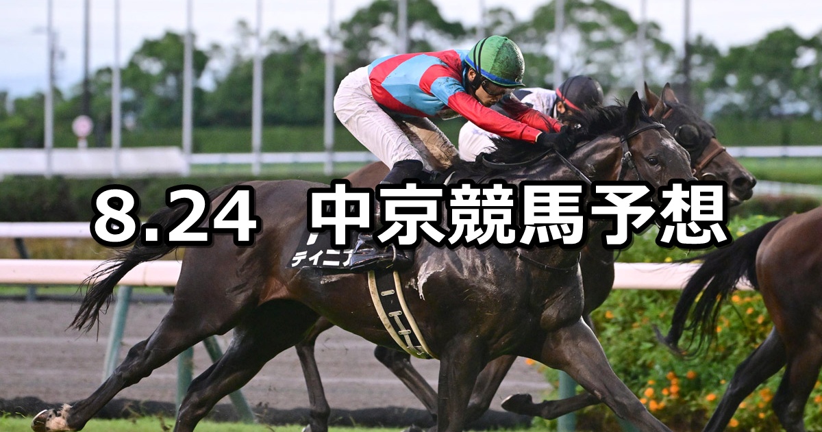 【長篠ステークス】2025/8/24(日) 中央競馬 穴馬予想(中京競馬)