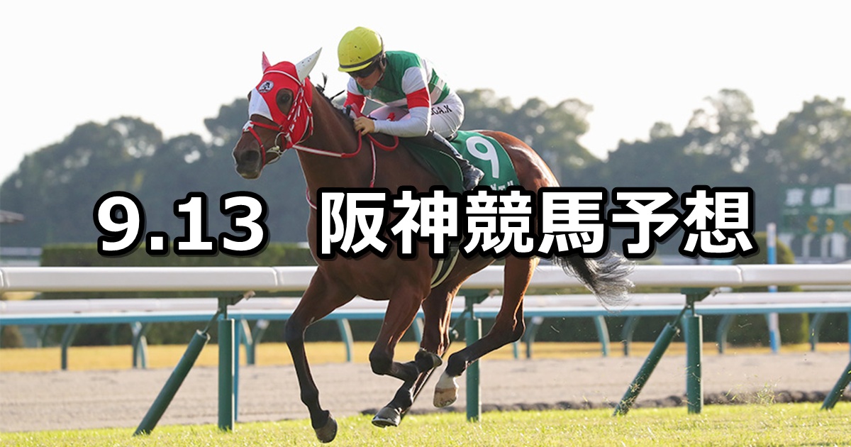 【チャレンジカップ】2025/9/13(土) 中央競馬 穴馬予想(阪神競馬)