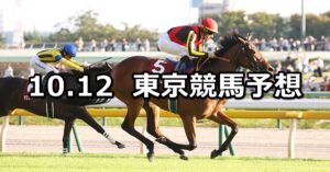 【アイルランドトロフィー】2025/10/12(日) 中央競馬 穴馬予想（東京競馬）