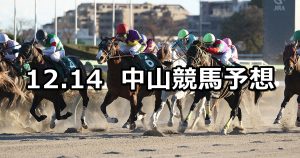 【カペラステークス】2025/12/14(日) 中央競馬 穴馬予想（中山競馬）