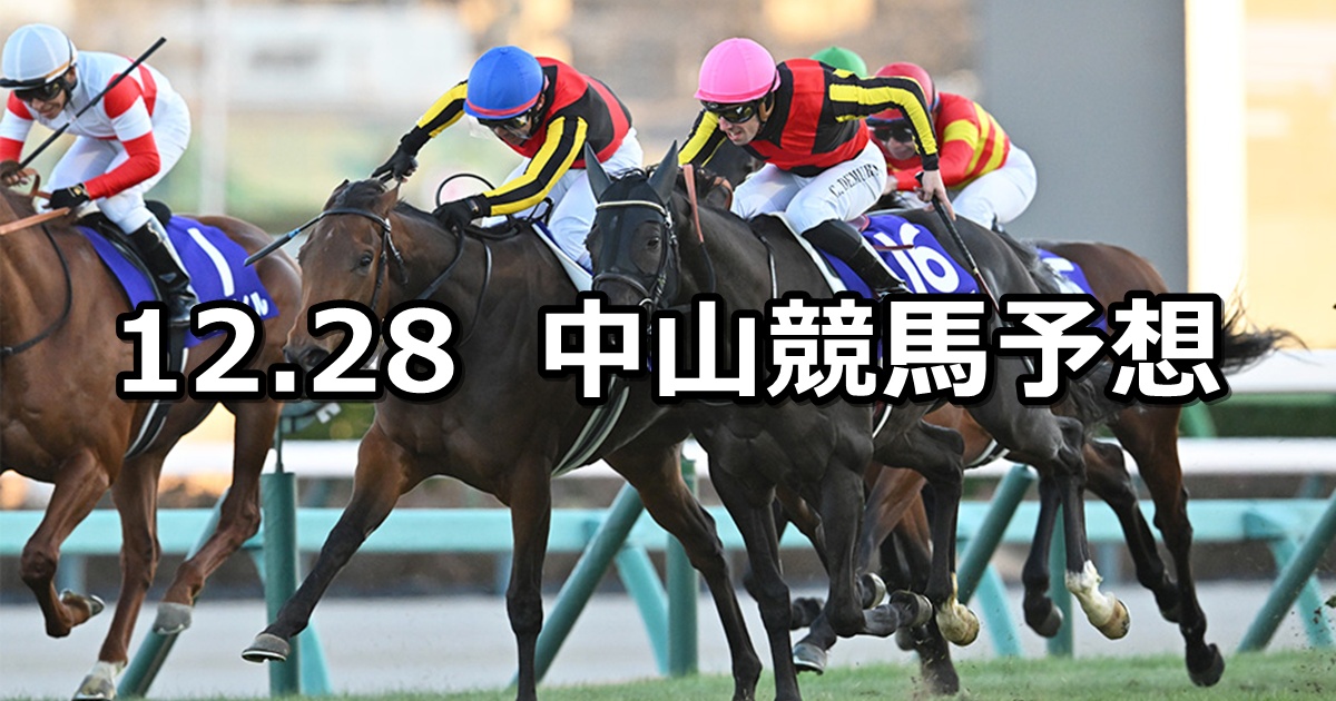 【有馬記念】2025/12/28(日) 中央競馬 穴馬予想（中山競馬）