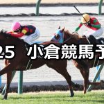 【壇之浦ステークス】2026/1/25(日) 中央競馬 穴馬予想（小倉競馬）