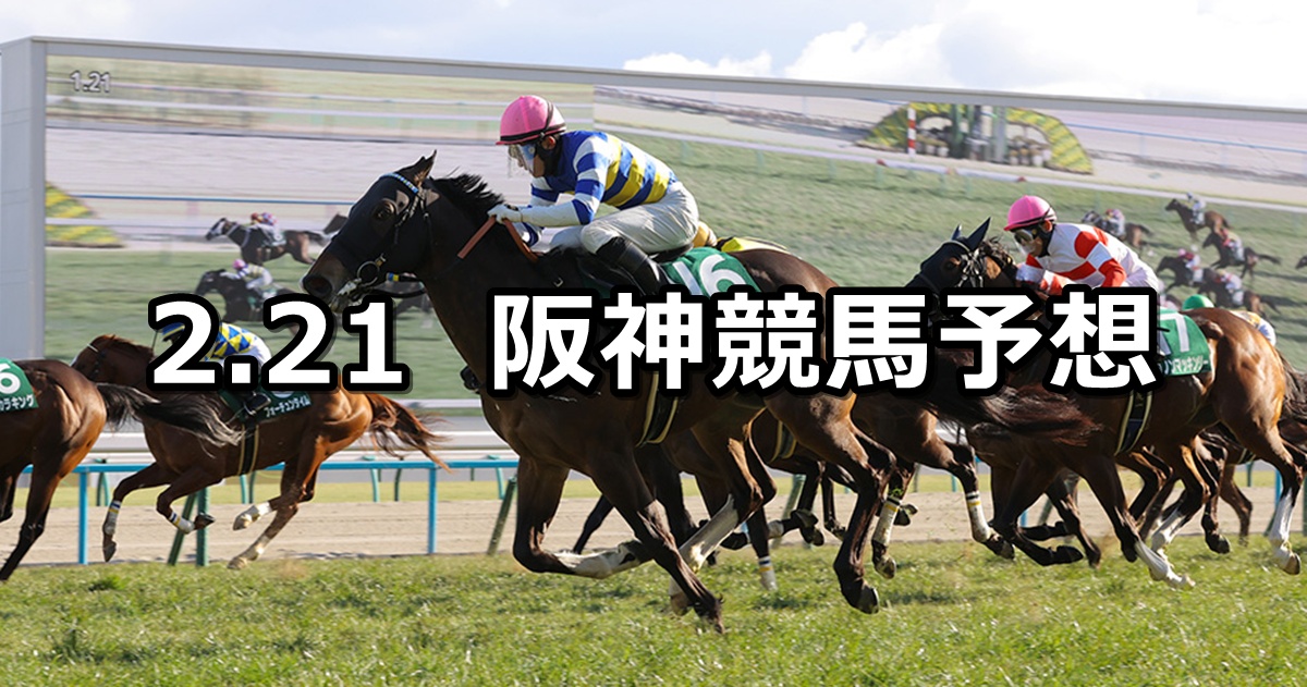 【阪急杯】2026/2/21(土) 中央競馬 穴馬予想(阪神競馬)