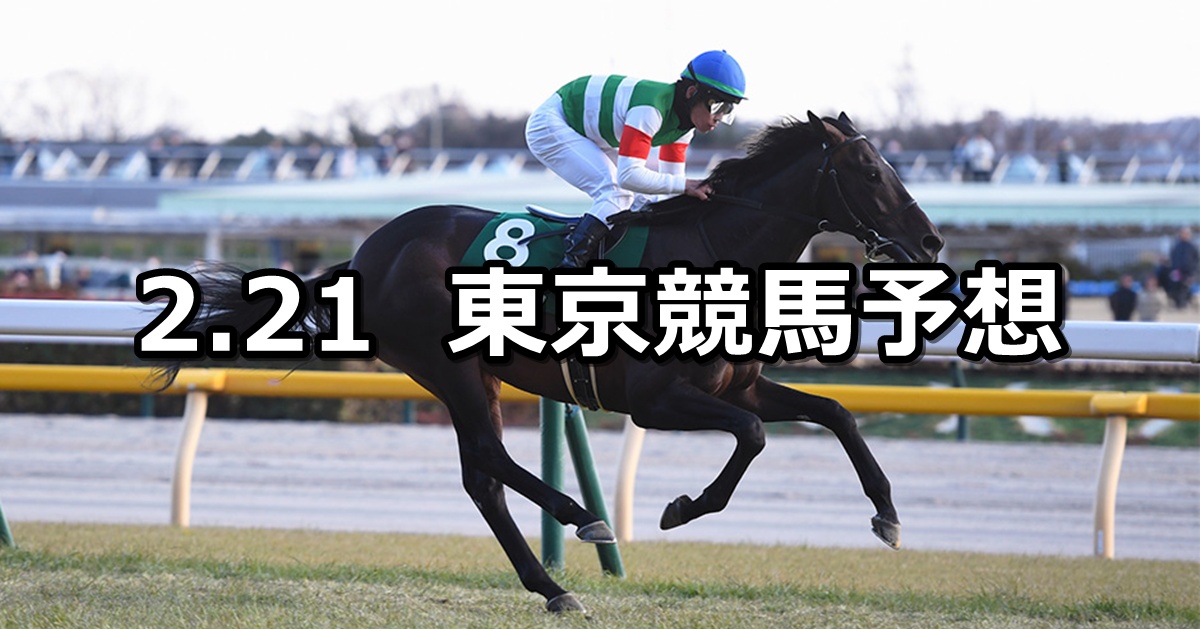 【ダイヤモンドステークス】2026/2/21(土) 中央競馬 穴馬予想(東京競馬)