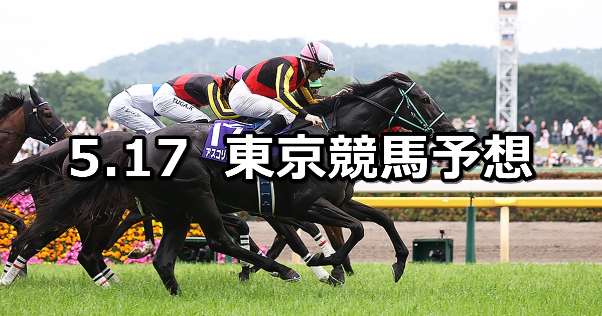 【ヴィクトリアマイル】2026/5/17(日) 中央競馬 穴馬予想（東京競馬）